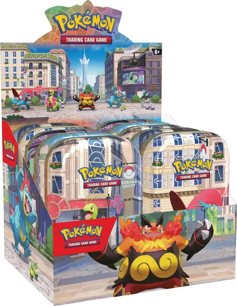 Lumiose City Mini Tin Display