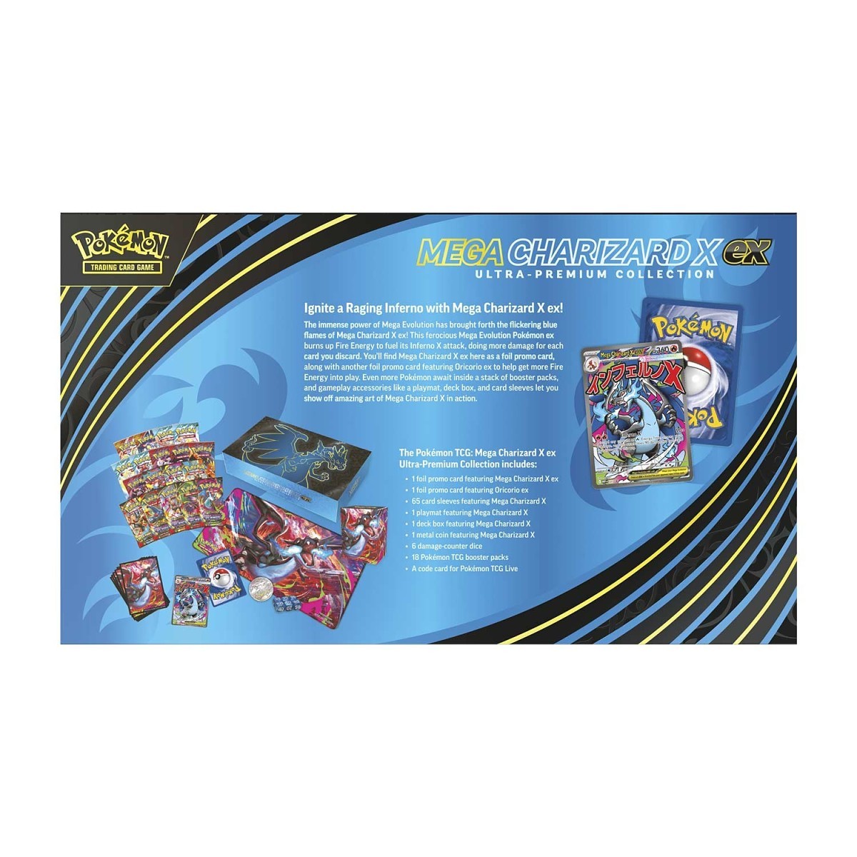 Pokémon TCG Mega Charizard X ex Ultra-Premium Collection