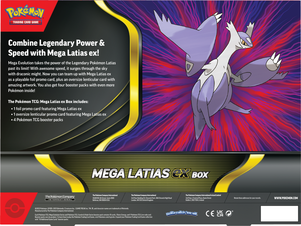 Pokémon TCG: Mega Latias ex Box