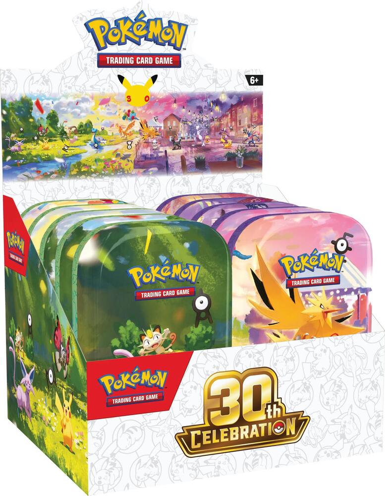 30th Celebration Day & Night Mini Tin Display