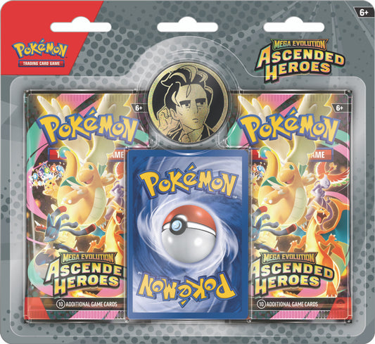 Pokémon TCG : Mega Evolution Ascended Heroes 2-Pack Blister Erika/Larry