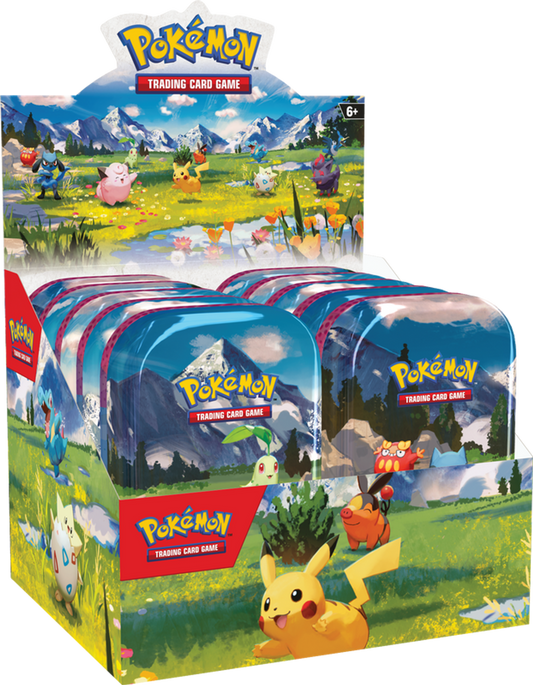 Pokémon TCG: Mega Evolution Ascended Heroes Mini Tins 10ct Display