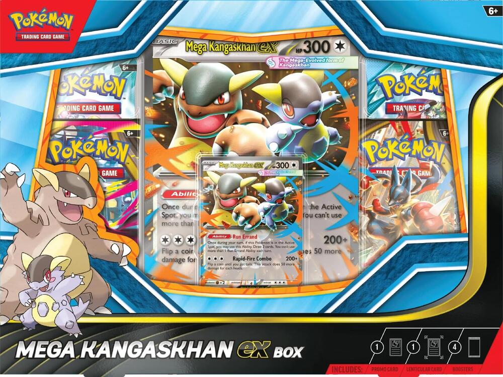 Pokémon TCG Mega Kangaskhan ex Box