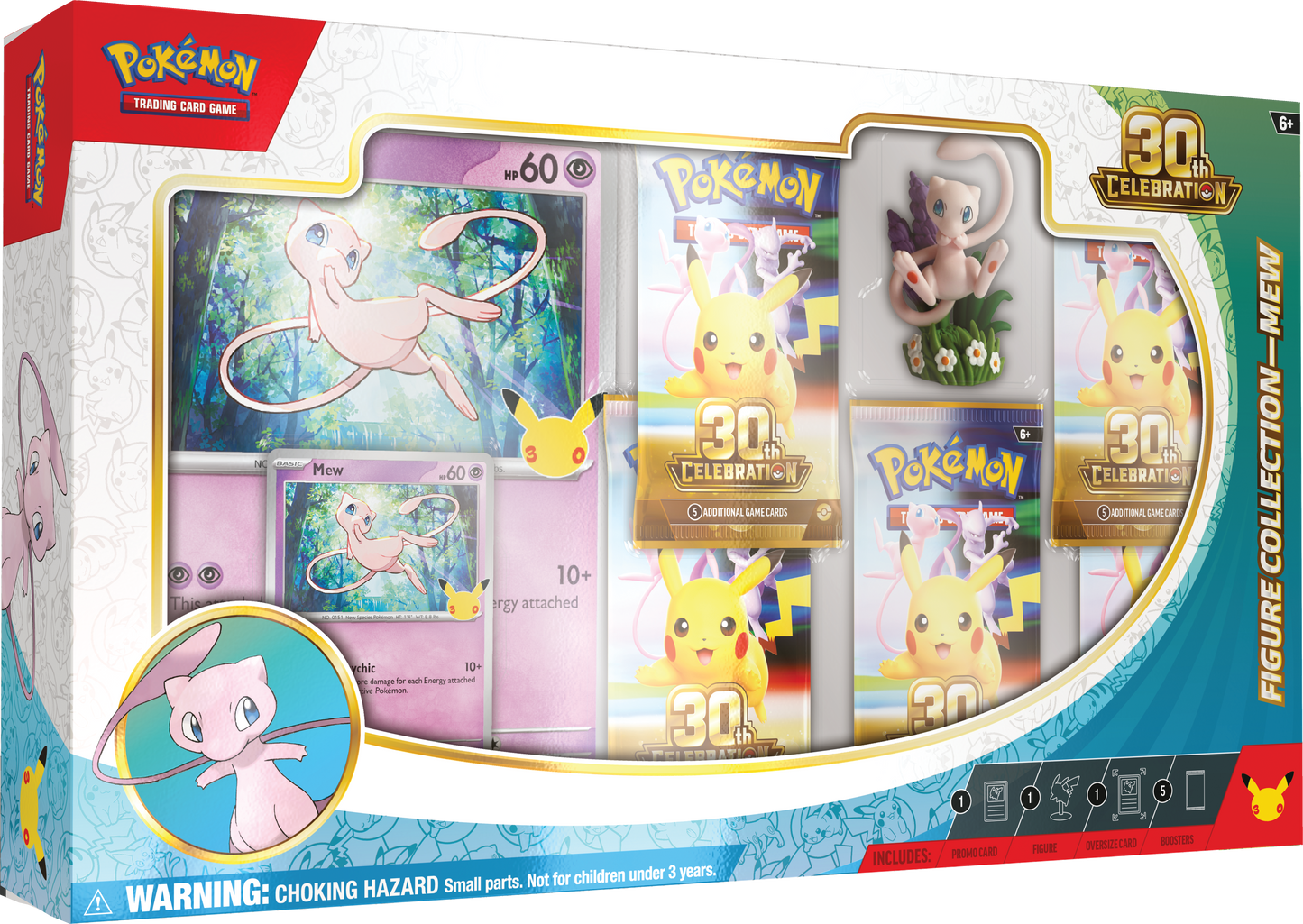 30th Celebration Mew Figure Collection