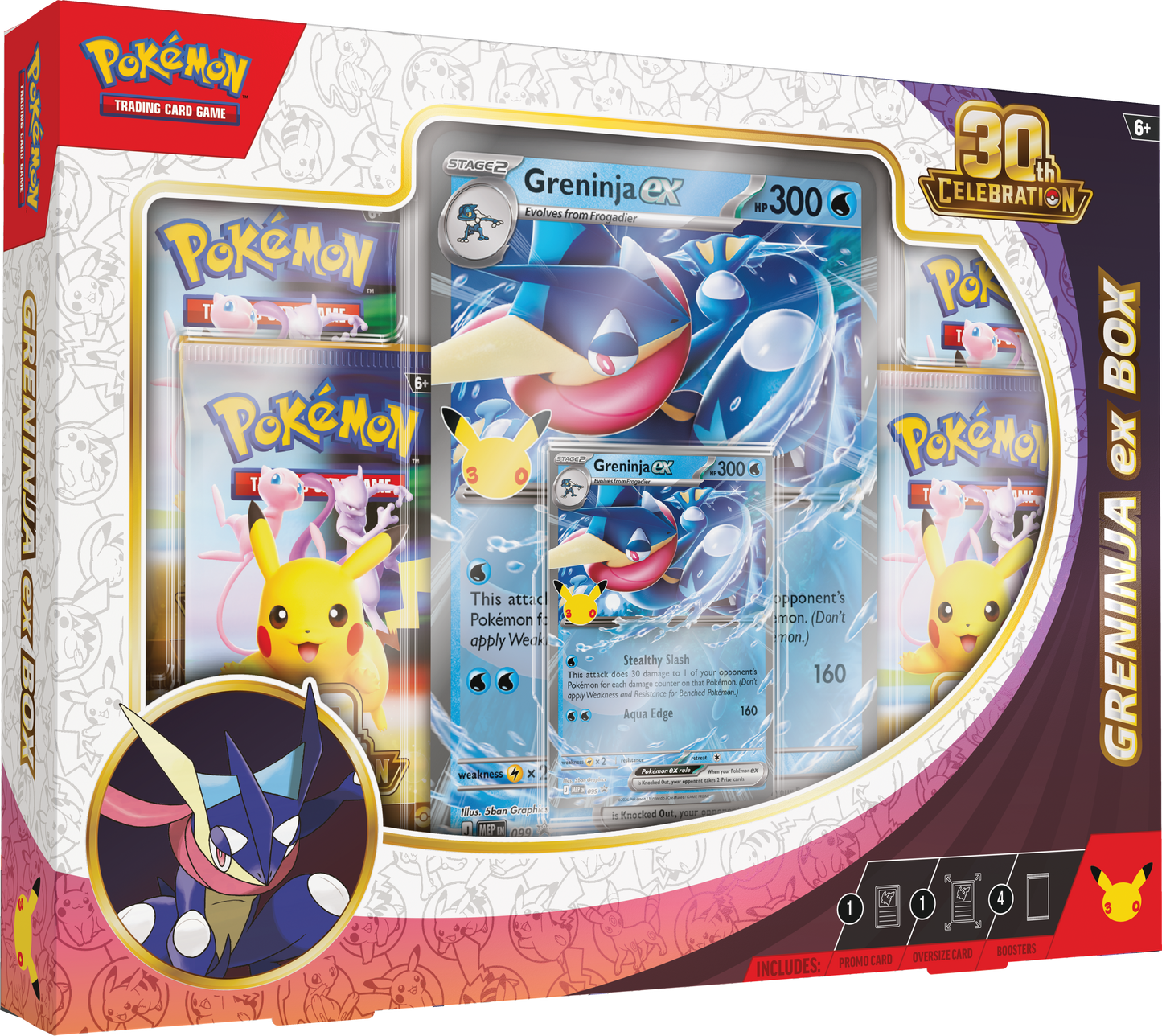 30th Celebration Pokémon ex Box