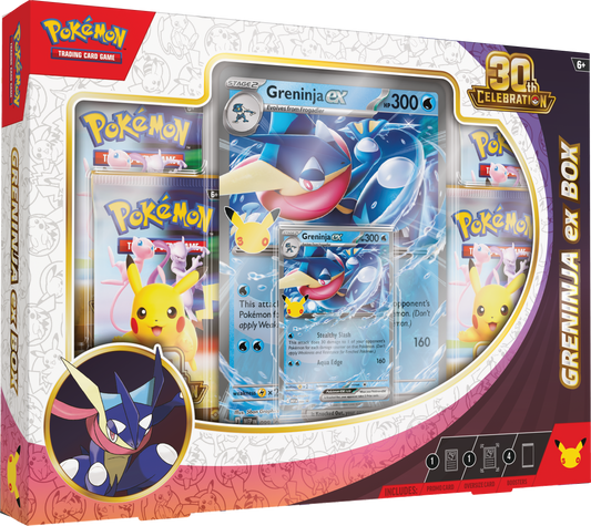 30th Celebration Pokémon ex Box