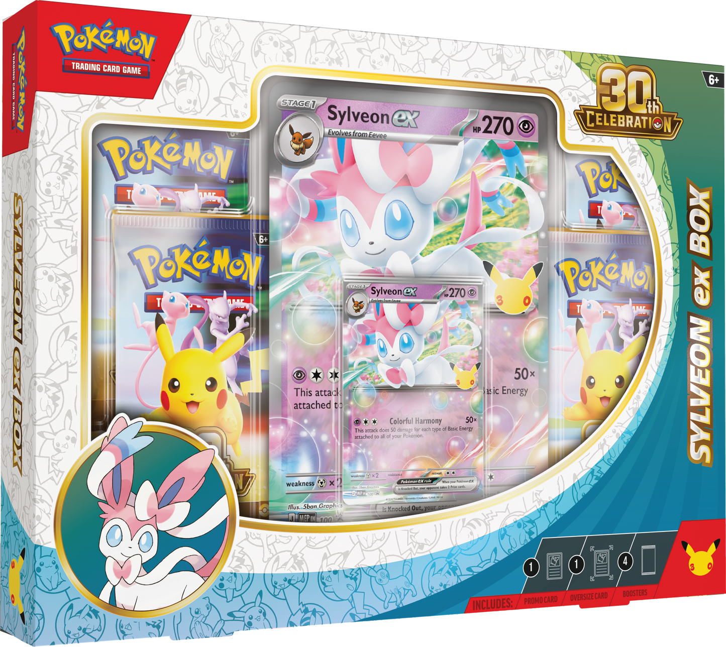 30th Celebration Pokémon ex Box