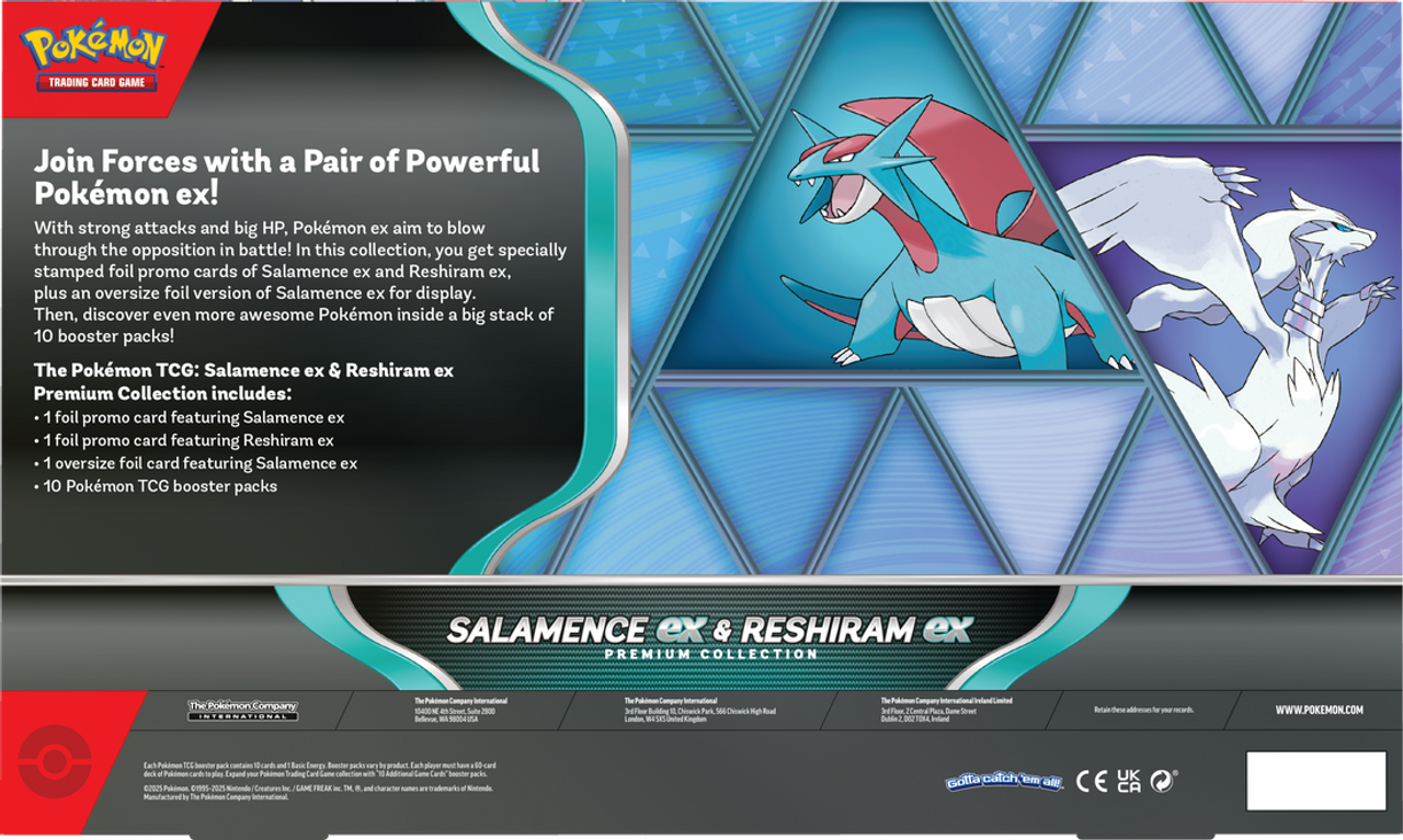 Pokémon Salamence ex / Reshiram ex Premium Collection (Hobby Exclusive)
